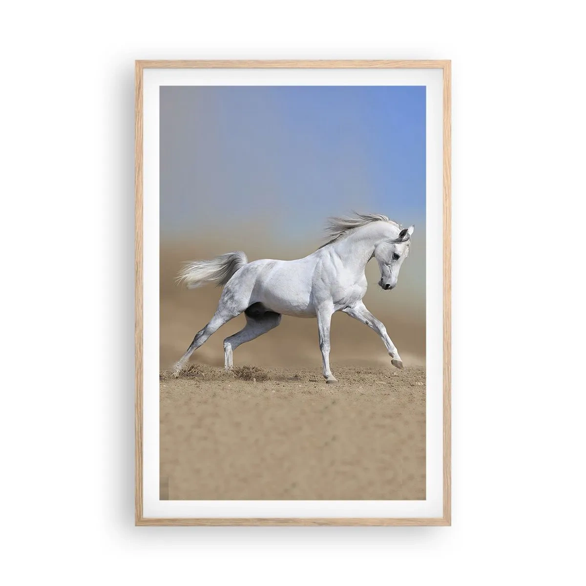 Een poster in een licht eiken lijst - Het mooiste Arabische sprookje - 61x91 cm