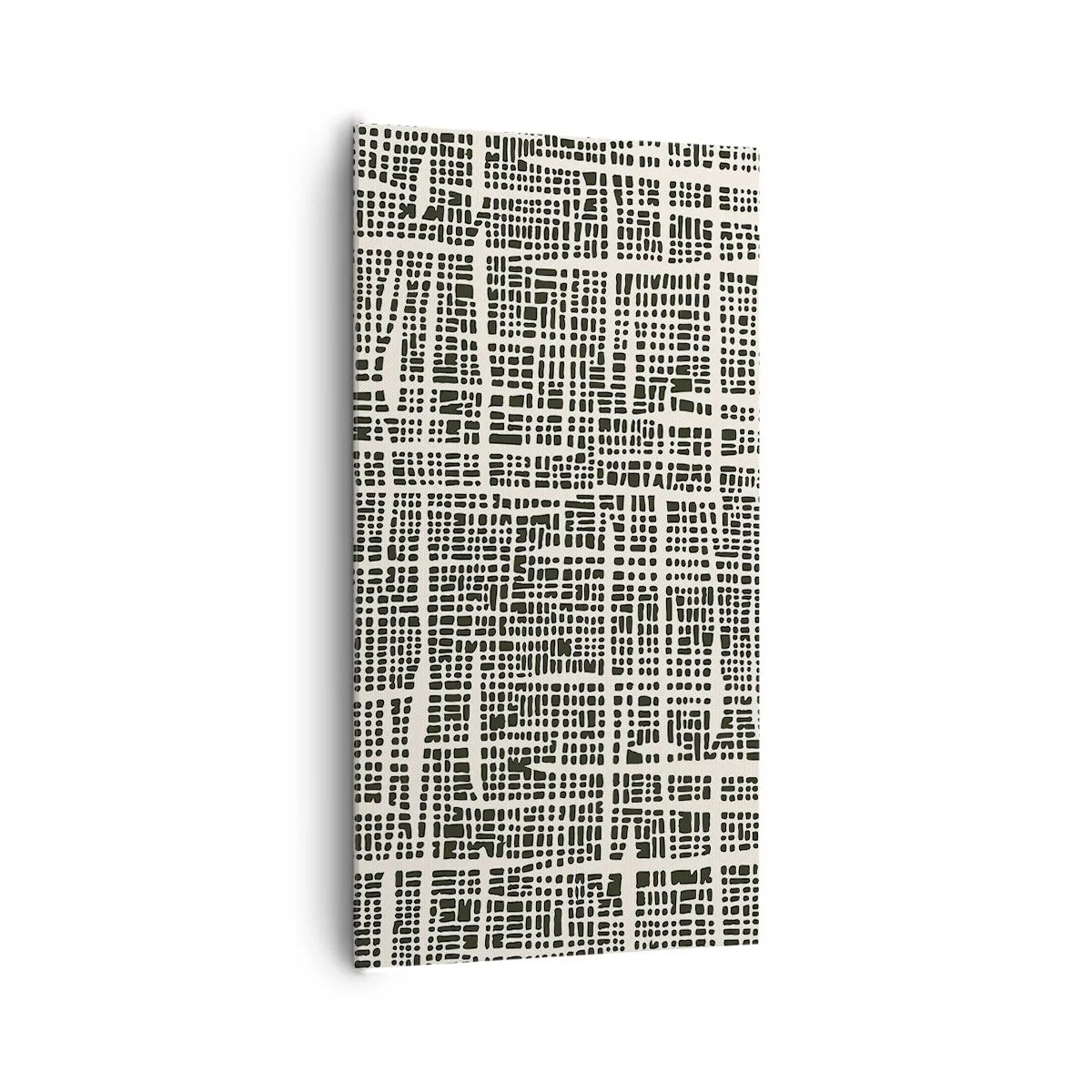 Schilderen op canvas - Geweven compositie - 65x120 cm