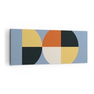 Schilderen op canvas - Kijk en tel - 100x40 cm