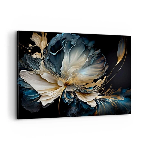 Schilderen op canvas - Sprookjesachtige varenbloem - 100x70 cm