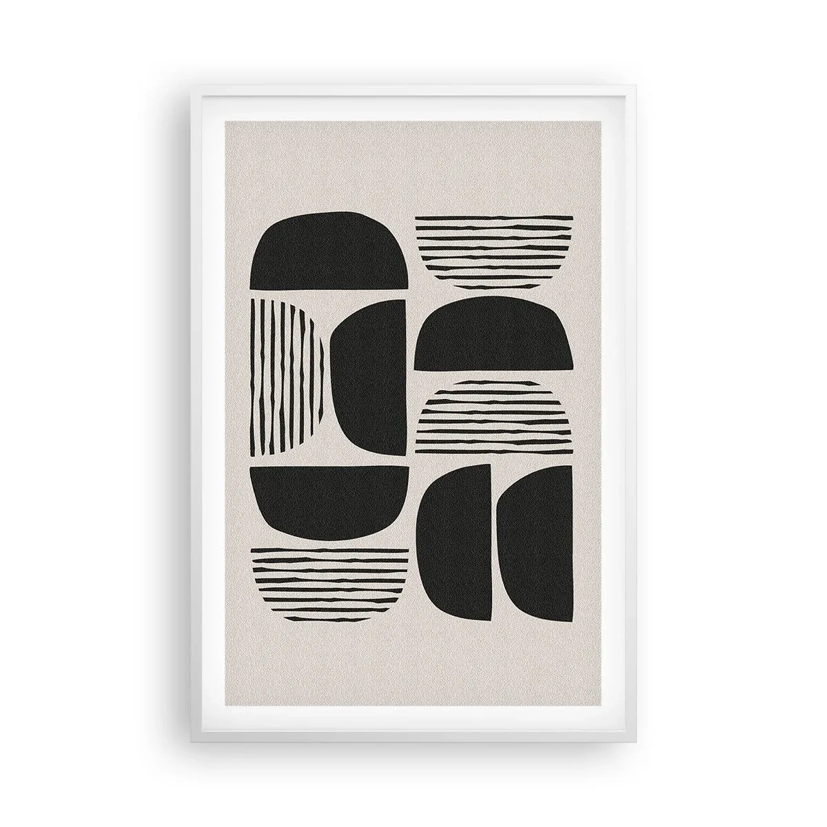 Poster in een witte lijst - Halfslachtige deals - 61x91 cm