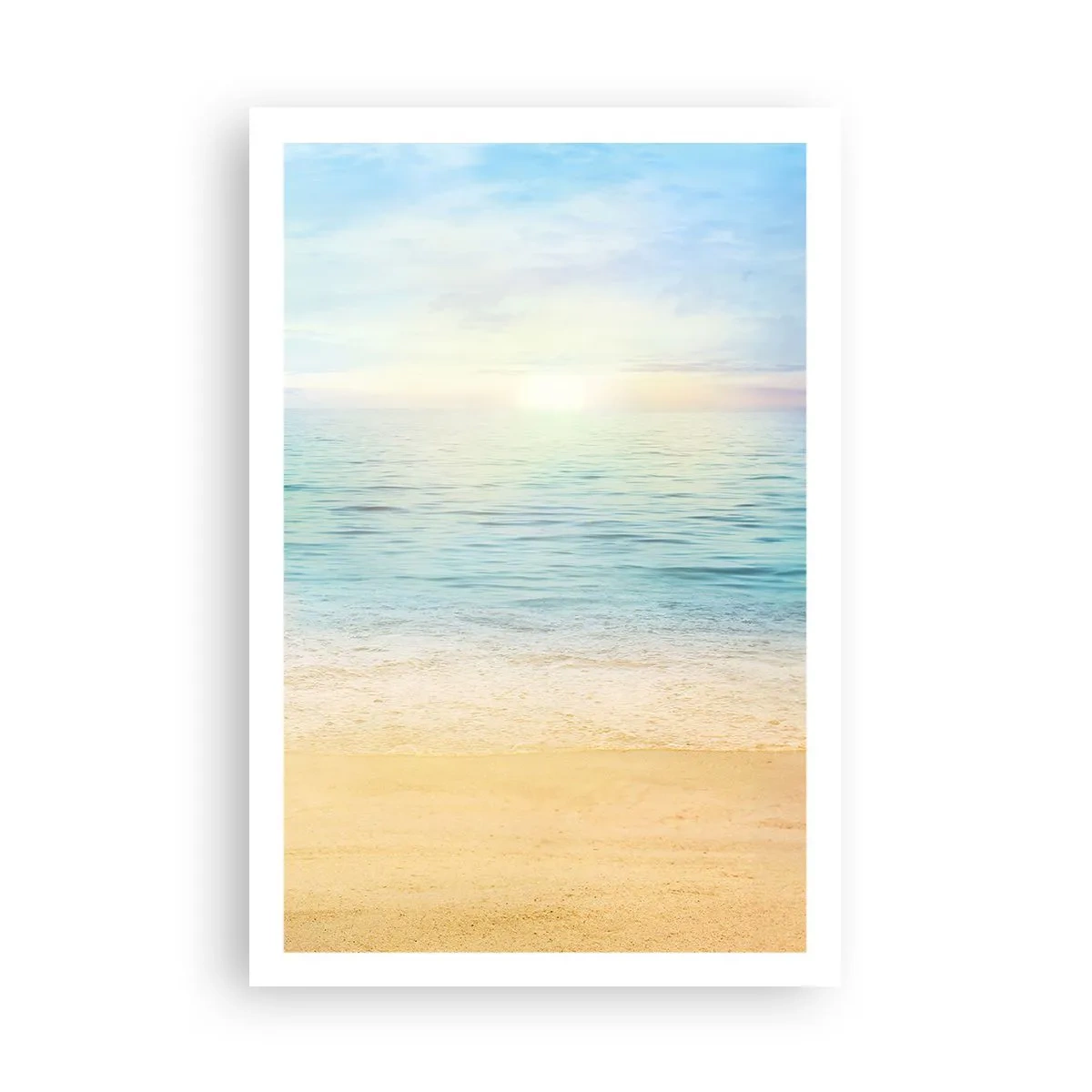 Poster - Groot blauw - 61x91 cm