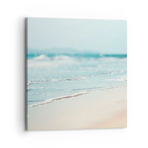 Schilderen op canvas - Warmte en geluid - 70x70 cm
