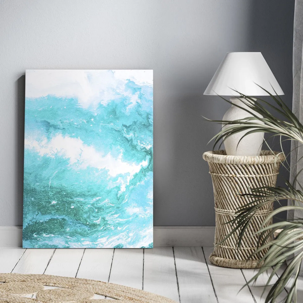 Schilderen op canvas - In de kern van het element - 50x70 cm