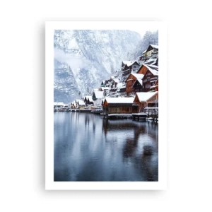 Poster - In winterdecoratie - 50x70 cm