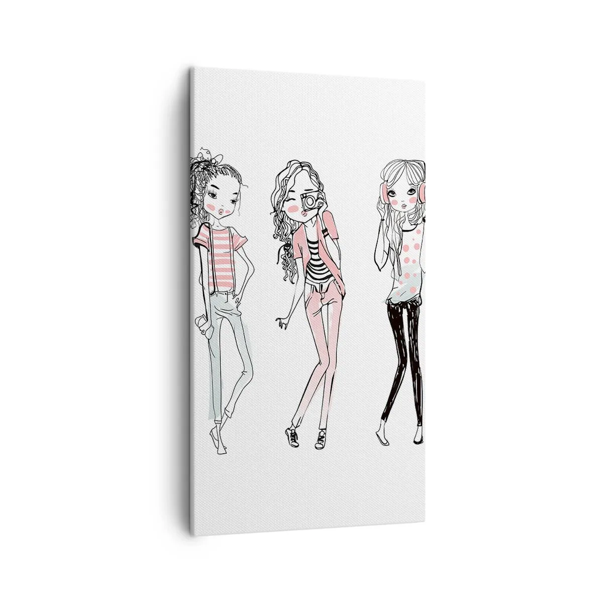 Schilderen op canvas - Het zal zijn, het zal leuk zijn - 45x80 cm