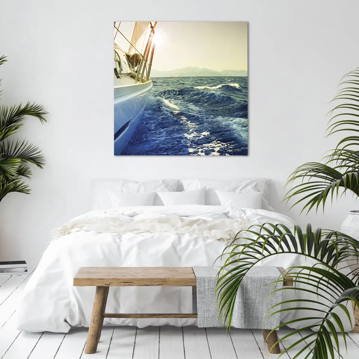 Schilderen op canvas - Voor het avontuur - 60x60 cm