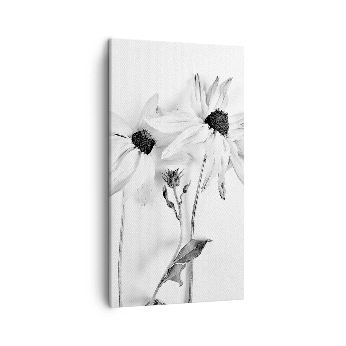 Schilderen op canvas - Niemand wil alleen zijn - 45x80 cm