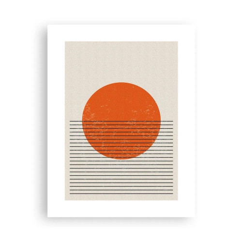 Poster - Altijd de zon - 30x40 cm
