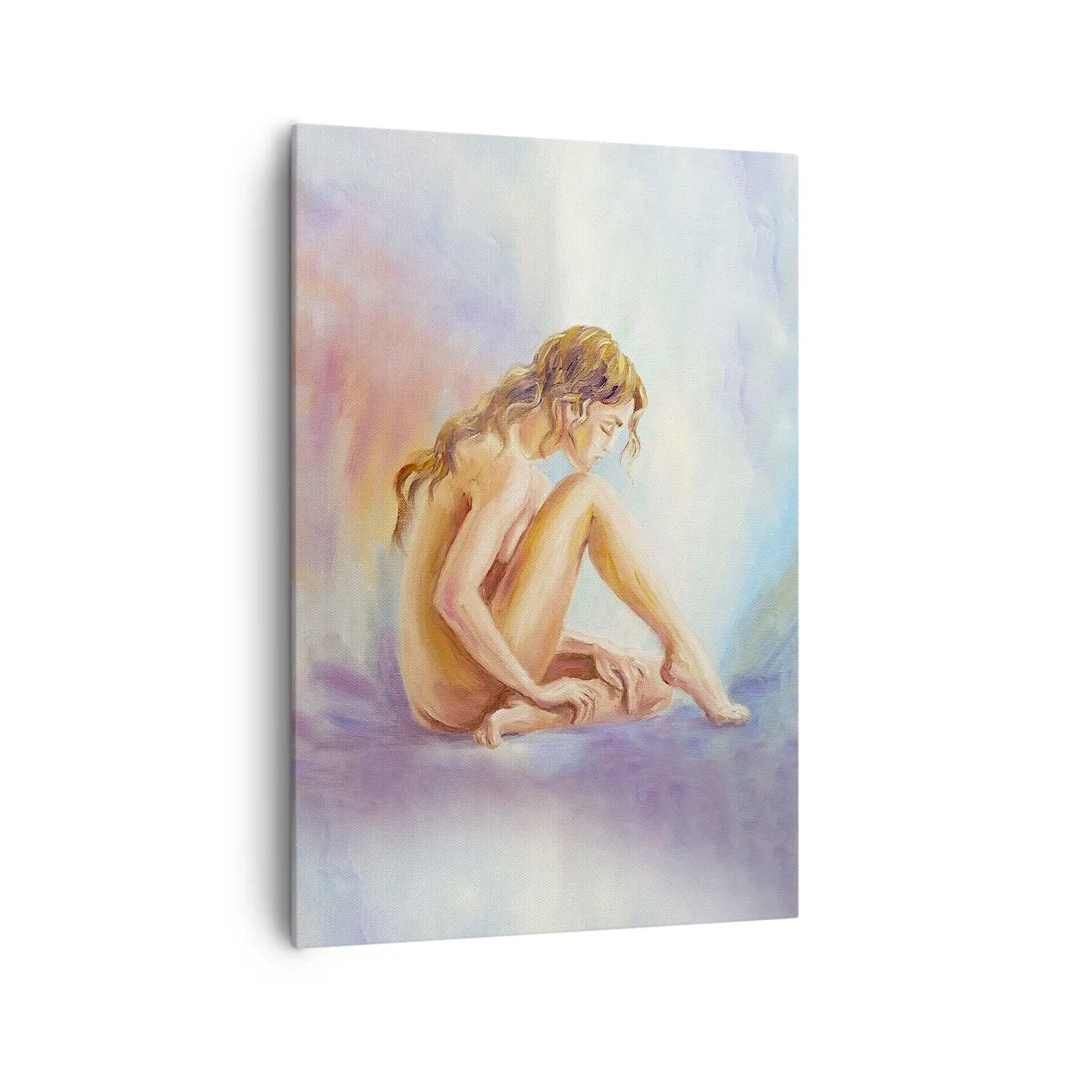 Schilderen op canvas - De daad van de jeugd - 70x100 cm