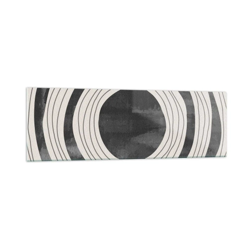 Schilderen op glas - Precies op het punt - 160x50 cm