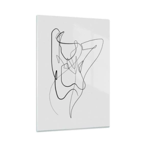 Schilderen op glas - Zoals je echt bent… - 50x70 cm