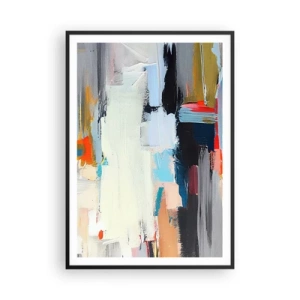 Poster in een zwarte lijst - Is er een methode? - 70x100 cm