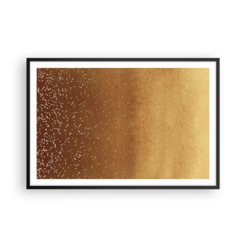 Poster in een zwarte lijst - De geboorte van het licht - 91x61 cm