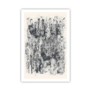 Poster - Mistige compositie - 61x91 cm