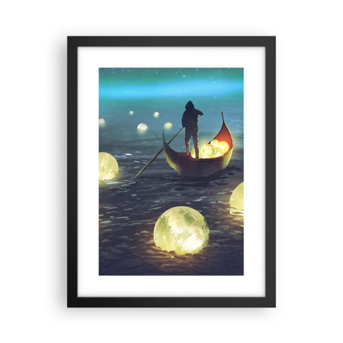 Poster in een zwarte lijst - Dingen waar filosofen nooit van hebben gedroomd - 30x40 cm