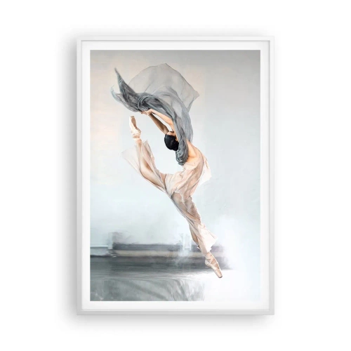 Poster in een witte lijst - In dans vervoering - 70x100 cm