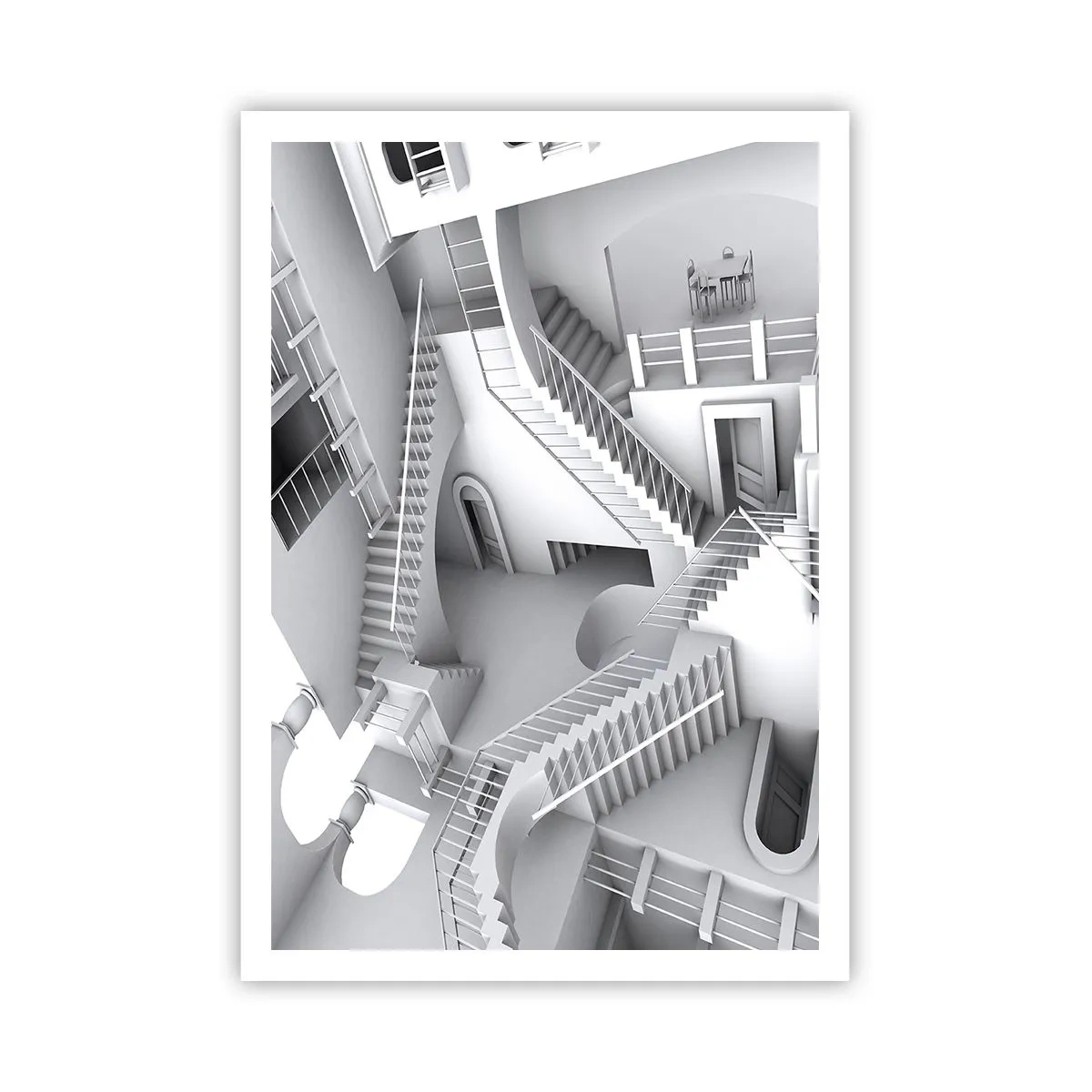 Poster - De paradoxen van de ruimte - 70x100 cm