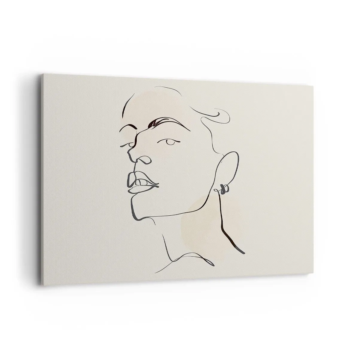 Schilderen op canvas - Een trotse blik - 100x70 cm