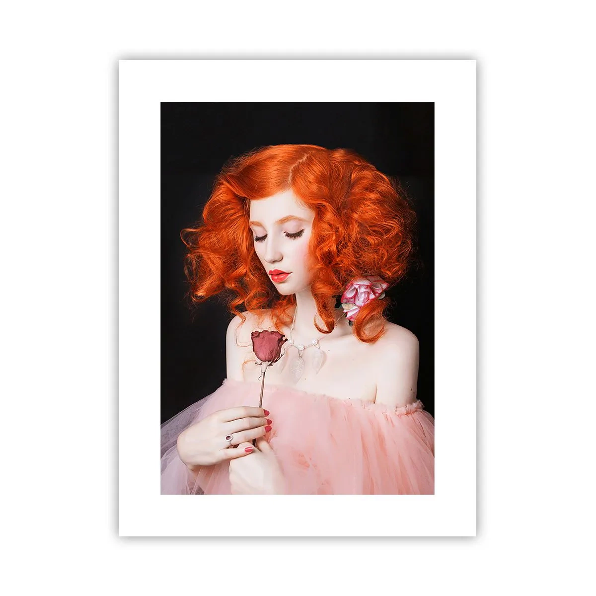 Poster - In barokstijl - 30x40 cm