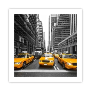 Poster - Wij geven de stad de kleuren - 50x50 cm