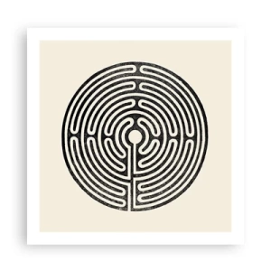 Poster - Mysterieuze orde - 60x60 cm