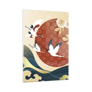 Schilderen op glas - Japans sprookje - 50x70 cm