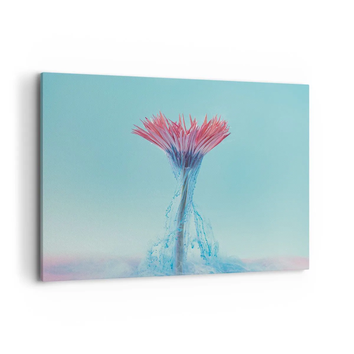 Schilderen op canvas - In een verkwikkende omhelzing - 120x80 cm