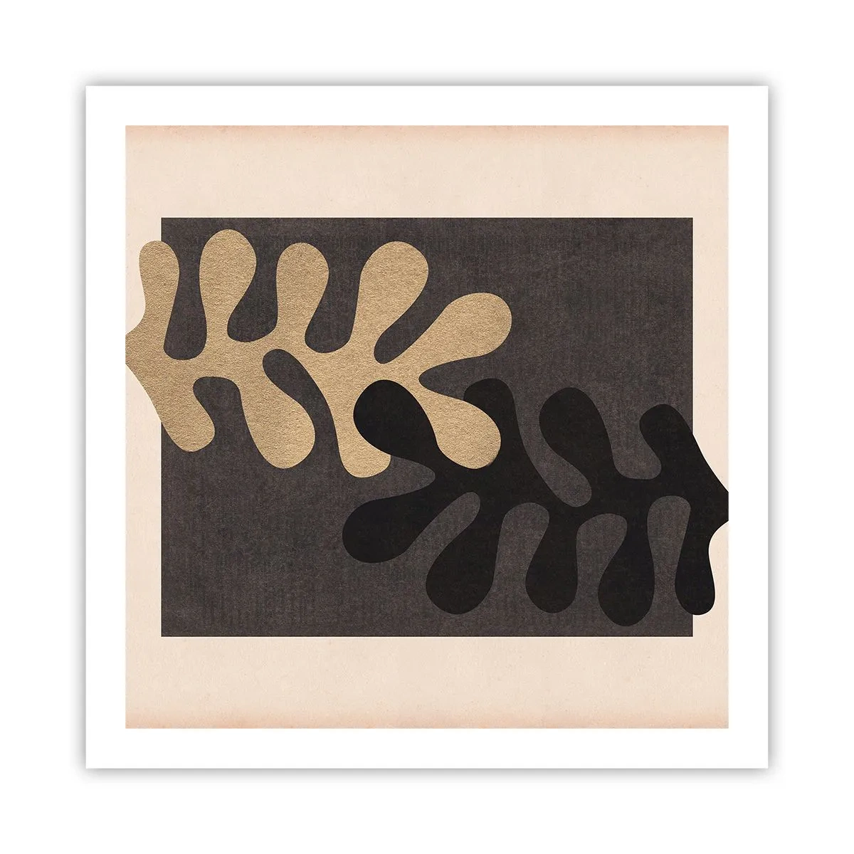 Poster - Afwezigheid en complement - 60x60 cm