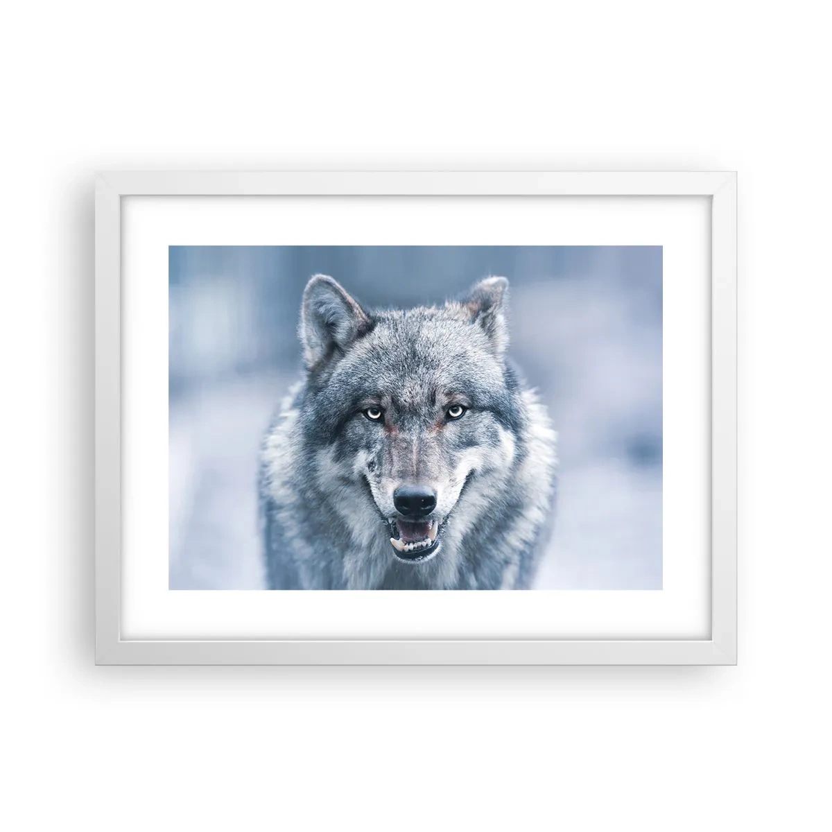 Poster in een witte lijst - Ga jij de uitdaging aan? - 40x30 cm