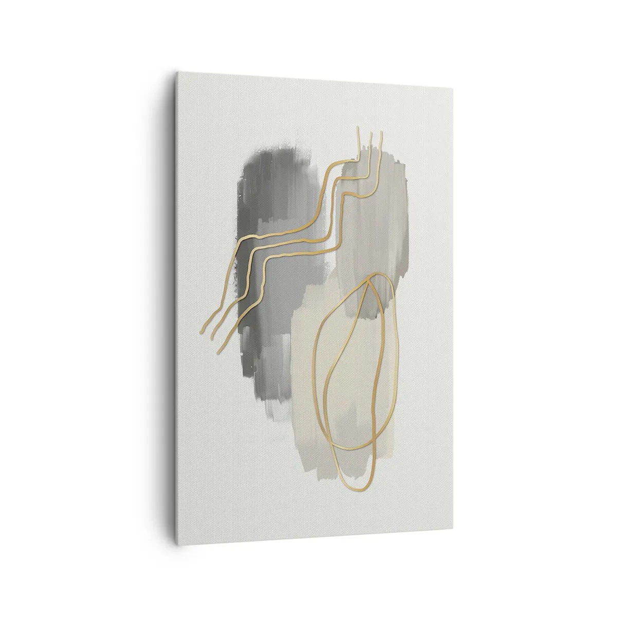 Schilderen op canvas - Duur en beweging - 80x120 cm