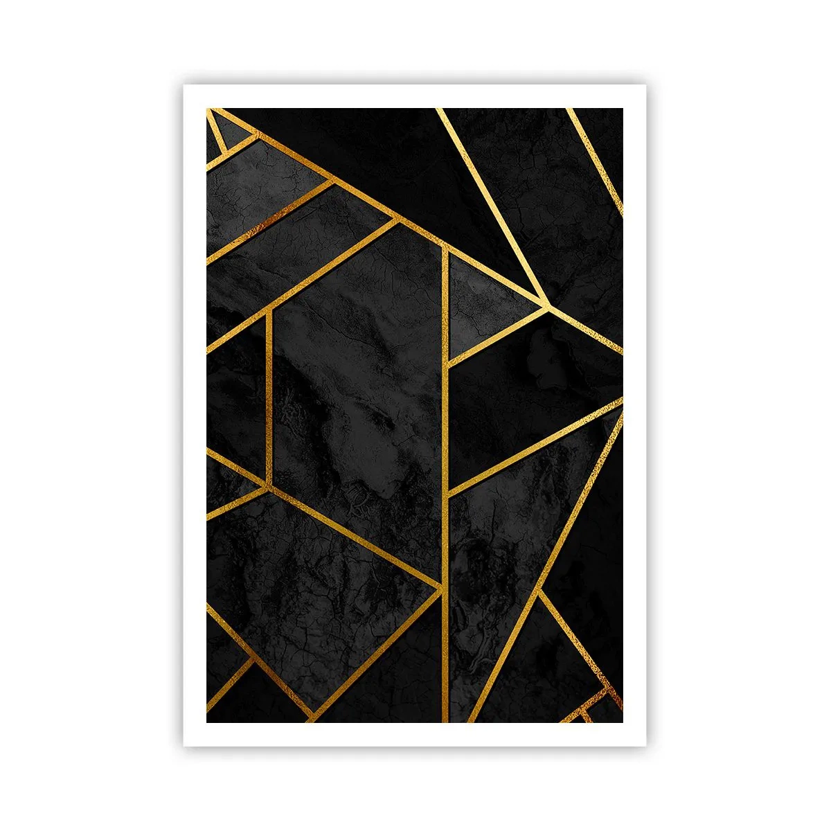 Poster - Duisternis en glans - 70x100 cm