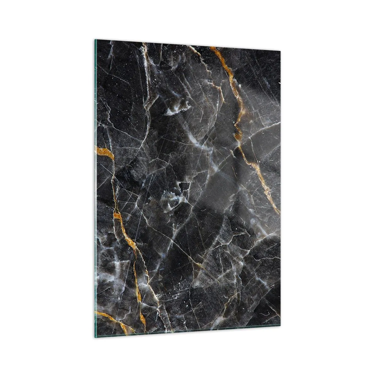 Schilderen op glas - Het innerlijke leven van de steen - 50x70 cm