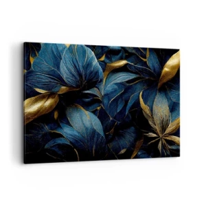 Schilderen op canvas - Met goud gevoerd - 120x80 cm