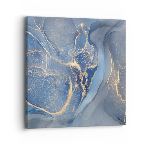 Schilderen op canvas - Goudstof - 30x30 cm