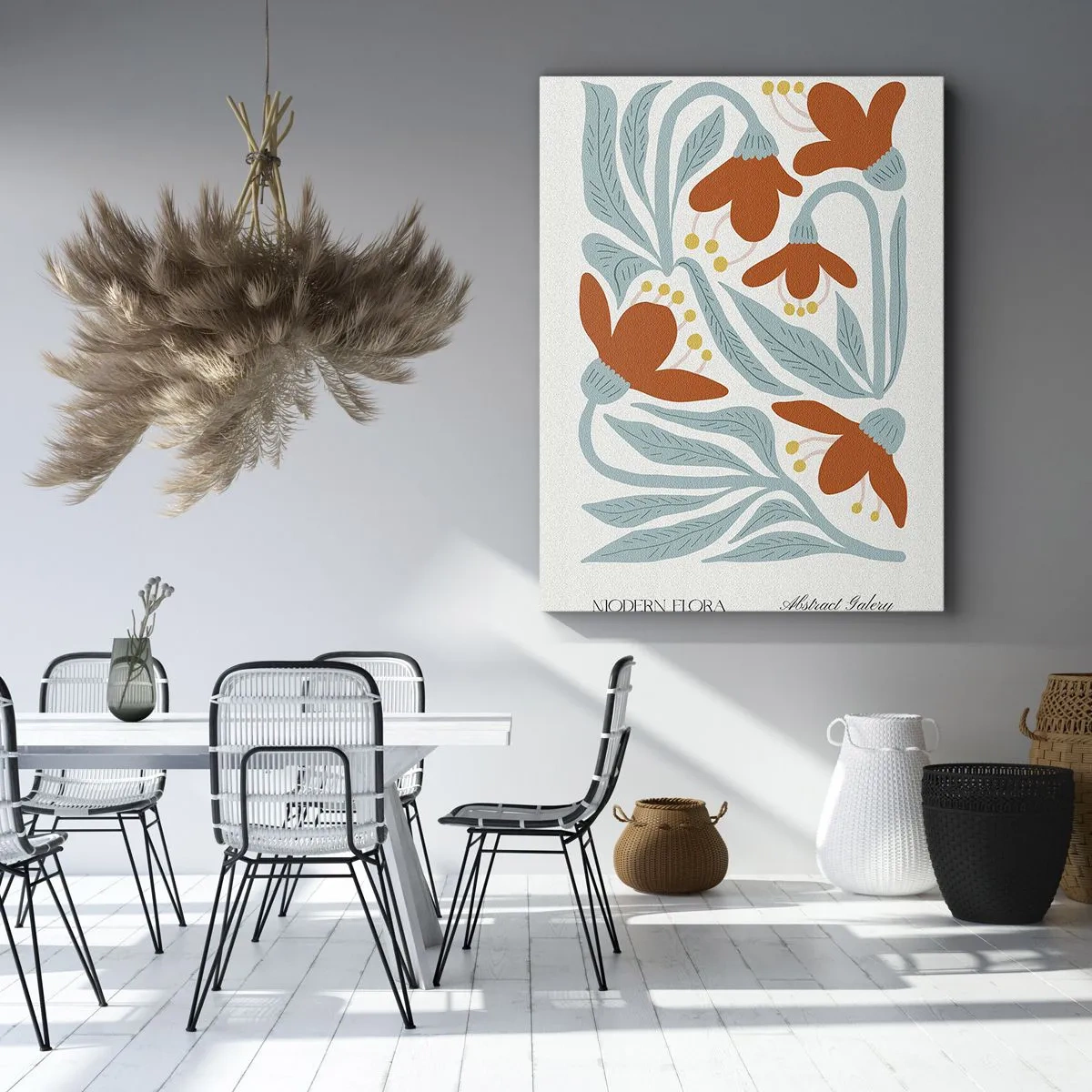 Schilderen op canvas - Naar de aarde, naar de zon - 65x120 cm