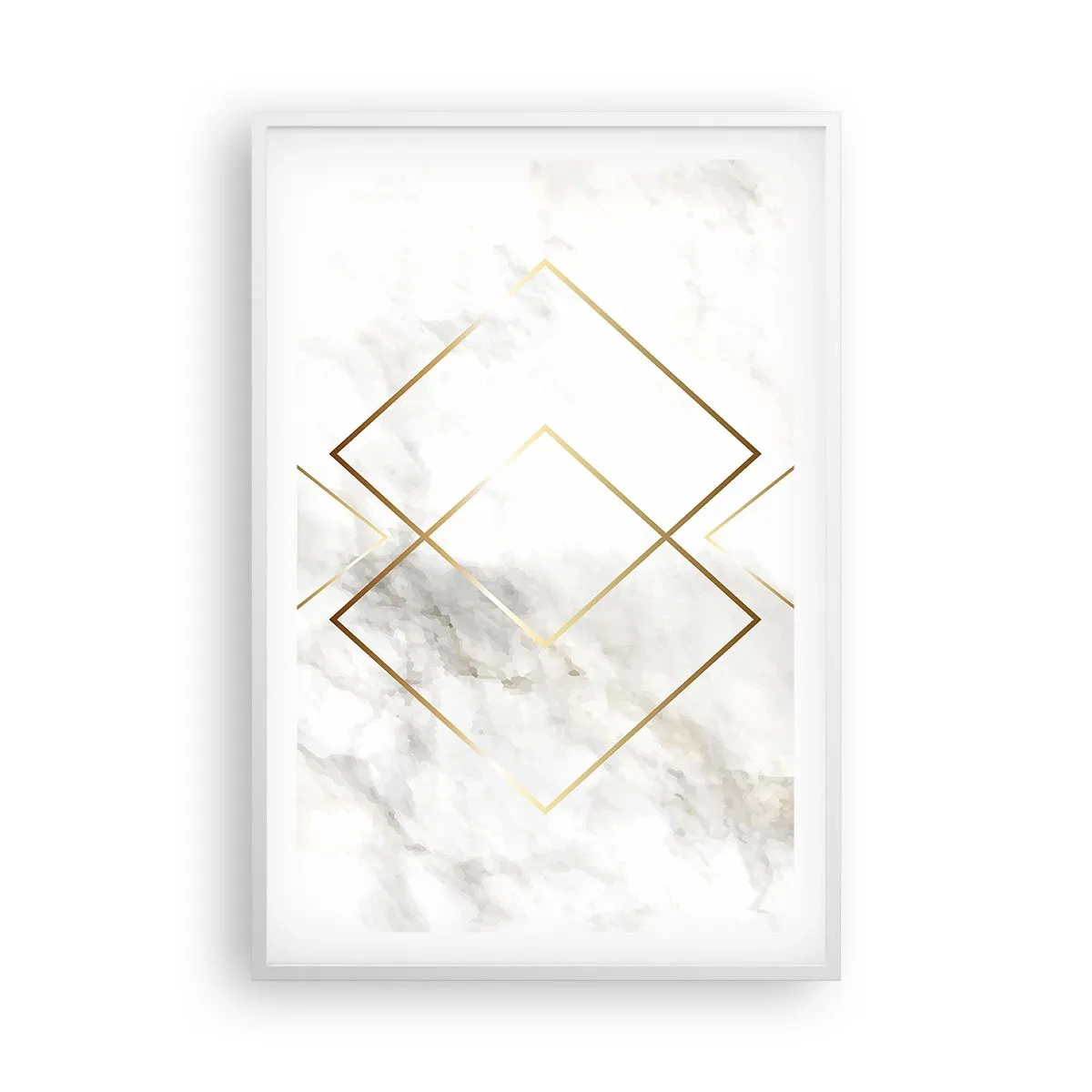 Poster in een witte lijst - Een uitzicht tot in het oneindige - 61x91 cm