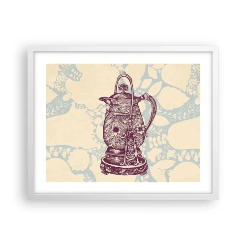 Poster in een witte lijst - De schoonheid van het dagelijks leven - 50x40 cm