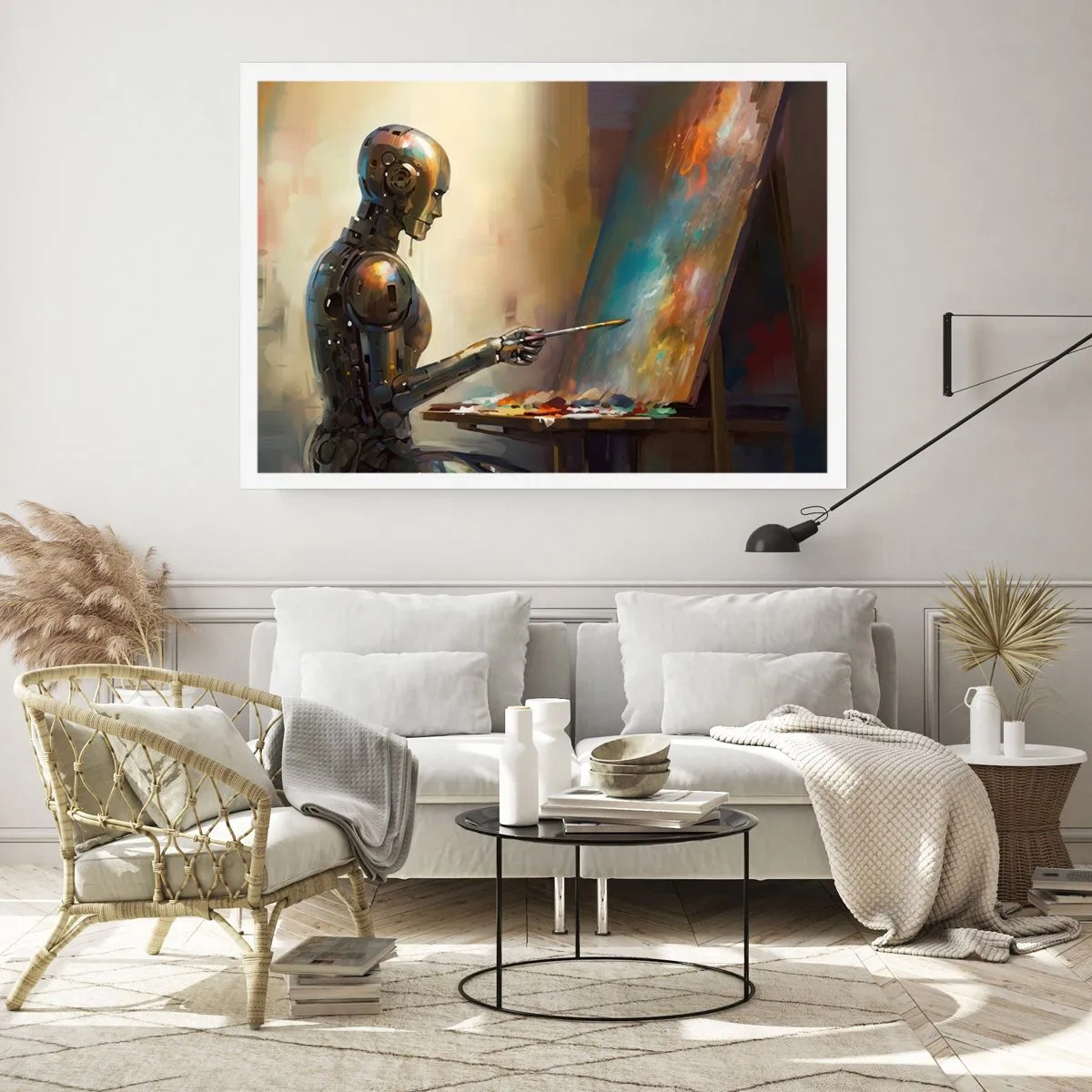 Poster - De kunst van de toekomst - 50x40 cm