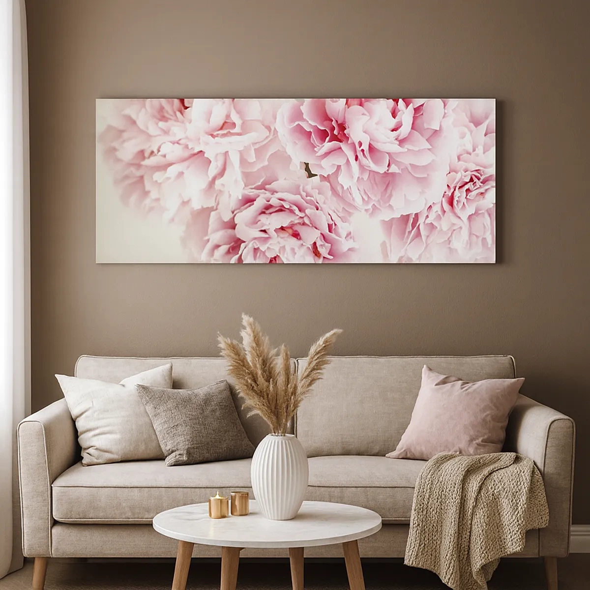Schilderen op canvas - In roze glamour - 30x30 cm