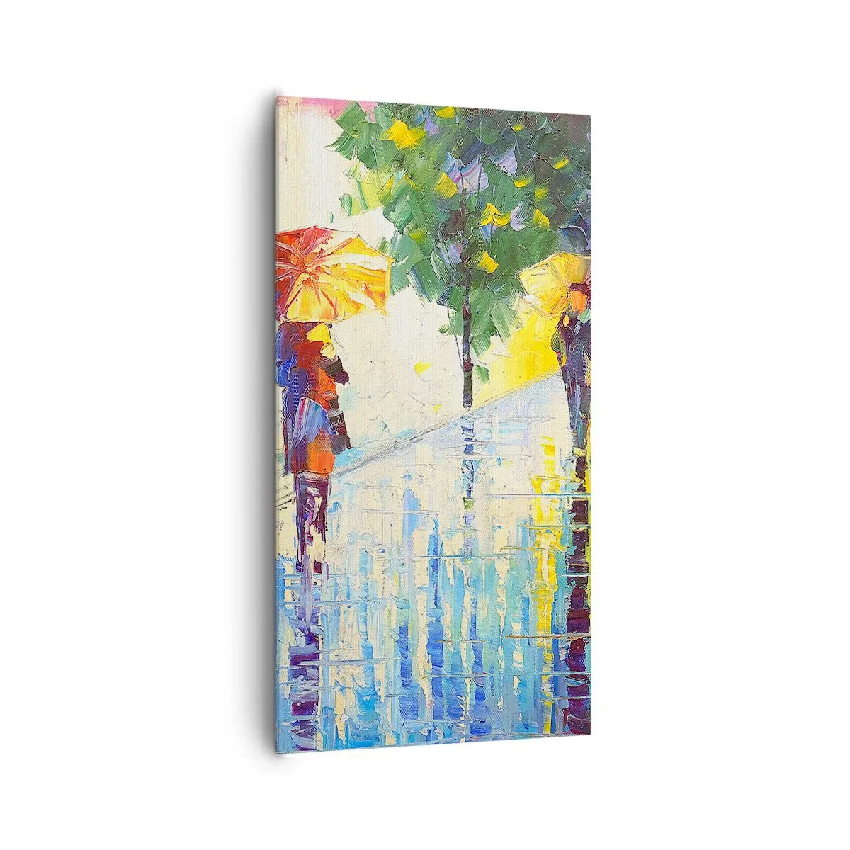Schilderen op canvas - Nu is het helemaal duidelijk - 65x120 cm
