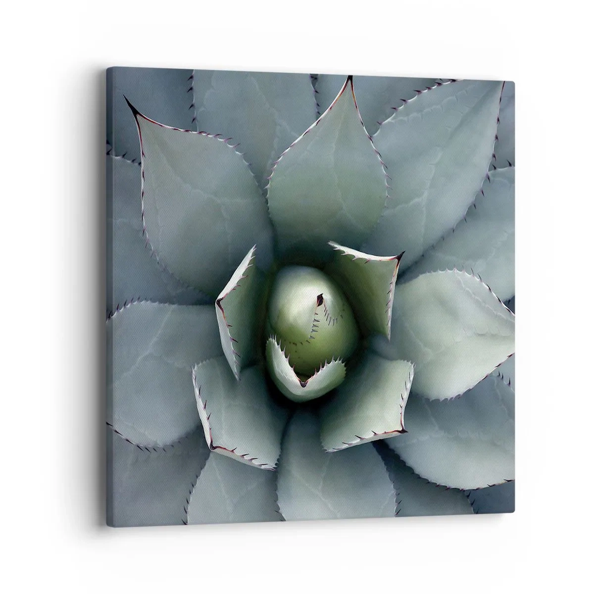 Schilderen op canvas - Het trekt aan en waarschuwt - 40x40 cm