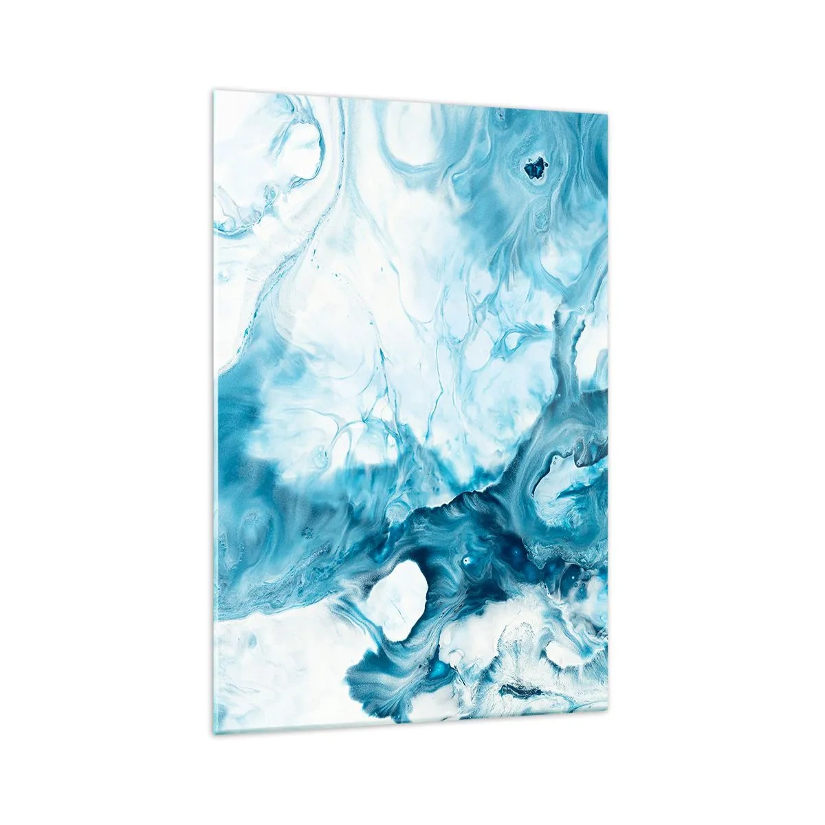 Schilderen op glas - Blauw Concert - 70x100 cm