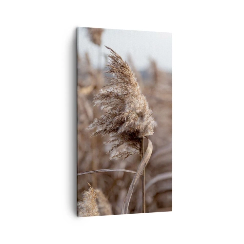 Schilderen op canvas - Tijd om met de wind mee te gaan - 45x80 cm