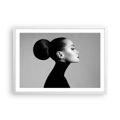 Poster in een witte lijst - Moderne Nefertiti - 70x50 cm