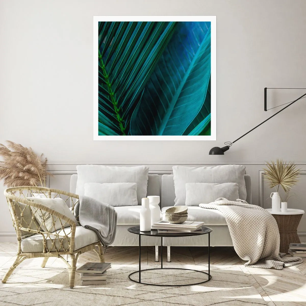 Poster - De anatomie van groen - 60x60 cm