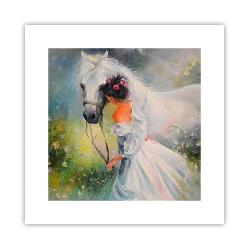 Poster - Als uit een mooie droom - 30x30 cm