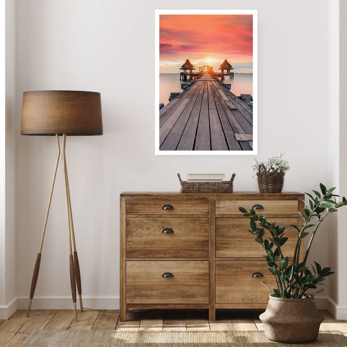 Poster - West in het Oosten - 50x70 cm