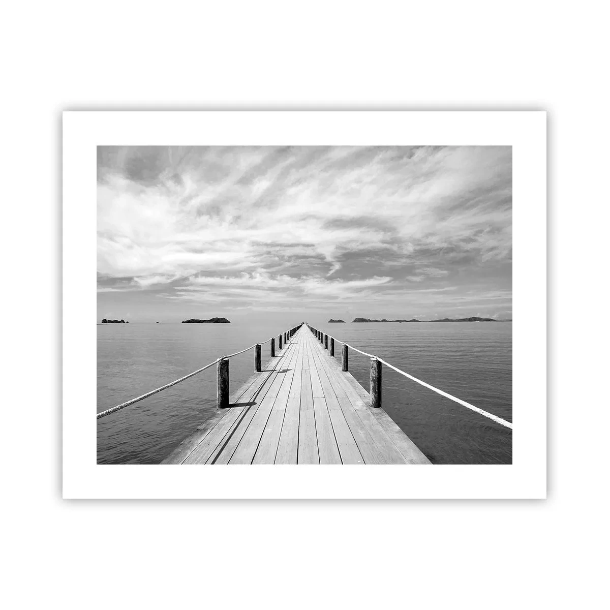 Poster - Of misschien een reis... - 50x40 cm