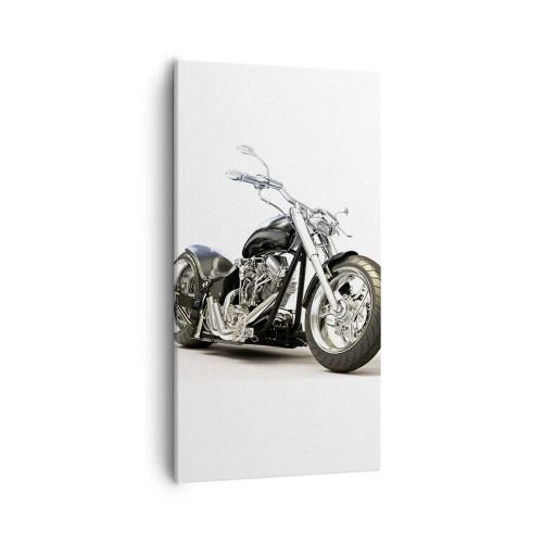 Schilderen op canvas - Kracht met karakter - 55x100 cm